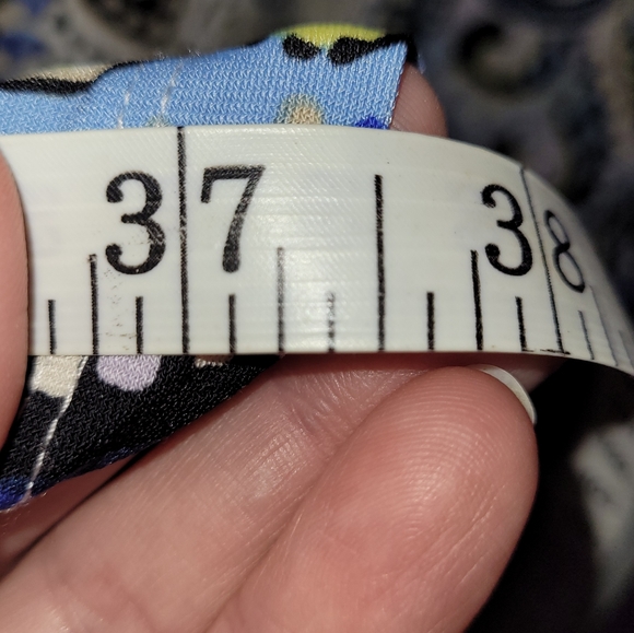 Chico's 3/4 flutter sleeve dress size 8 (Chico's size 1) - Picture 5 of 6